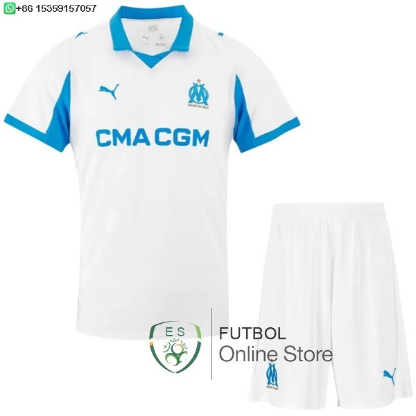 Camiseta Marsella Ninos 25/2026 Primera