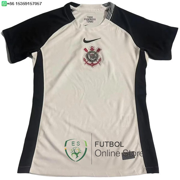 Camiseta Mujer Corinthians Paulista 25/2026 Primera