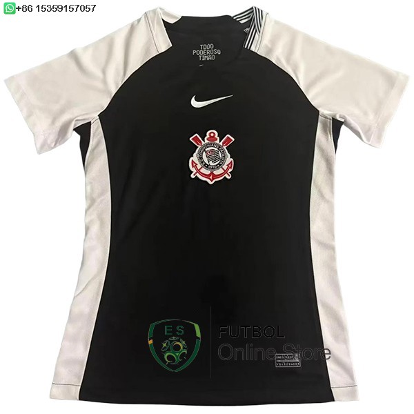 Camiseta Mujer Corinthians Paulista 25/2026 Segunda