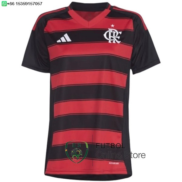 Camiseta Mujer Flamengo 25/2026 Primera