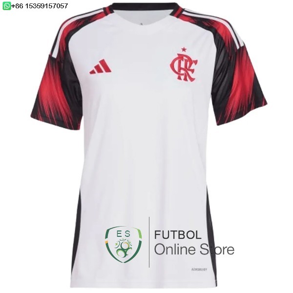 Camiseta Mujer Flamengo 25/2026 Segunda