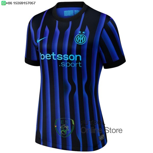 Camiseta Mujer Inter Milan 25/2026 Primera