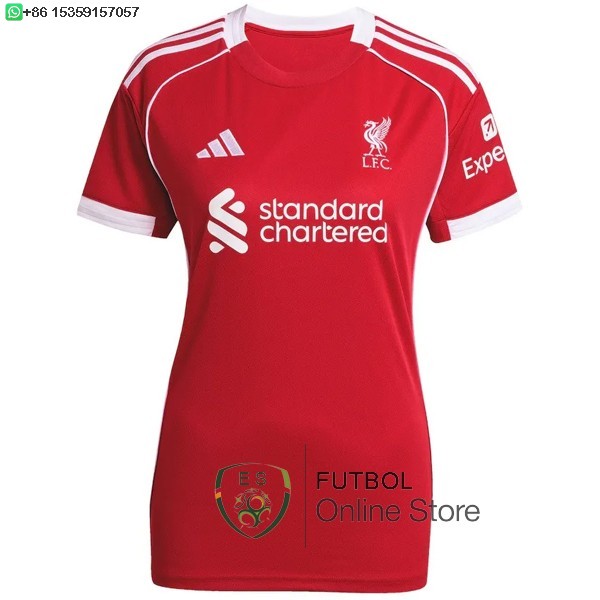 Camiseta Mujer Liverpool 25/2026 Primera