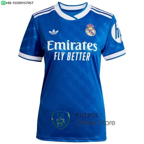 Camiseta Mujer Real Madrid 25/2026 Tercera