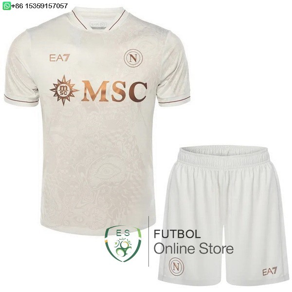 Camiseta Napoli Conjunto Completo Hombre 25/2026 Segunda