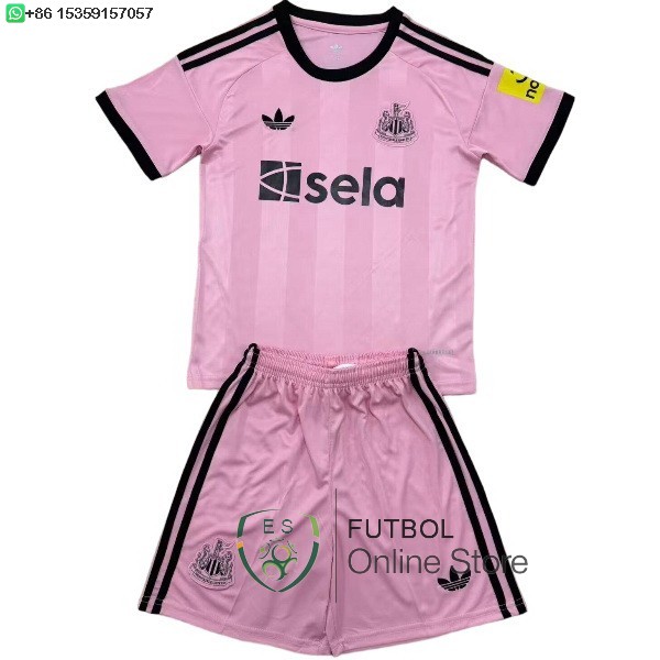 Camiseta Newcastle United 25/2026 Portero Rosa Camiseta Newcastle United 25/2026 Portero Rosa
