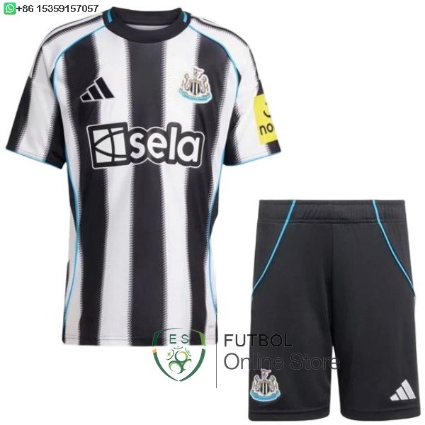 Camiseta Newcastle United Ninos 25/2026 Primera Camiseta Newcastle United Ninos 25/2026 Primera