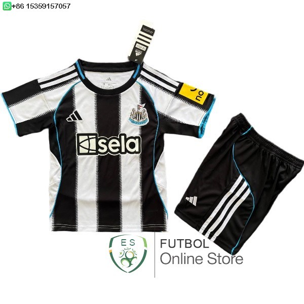 Camiseta Newcastle United Ninos 25/2026 Primera