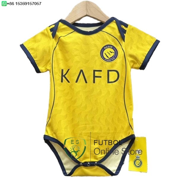 Camiseta Onesies Al Nassr Ninos 25/2026 Primera