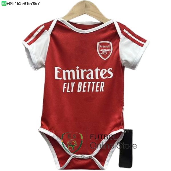 Camiseta Onesies Arsenal Ninos 25/2026 Primera