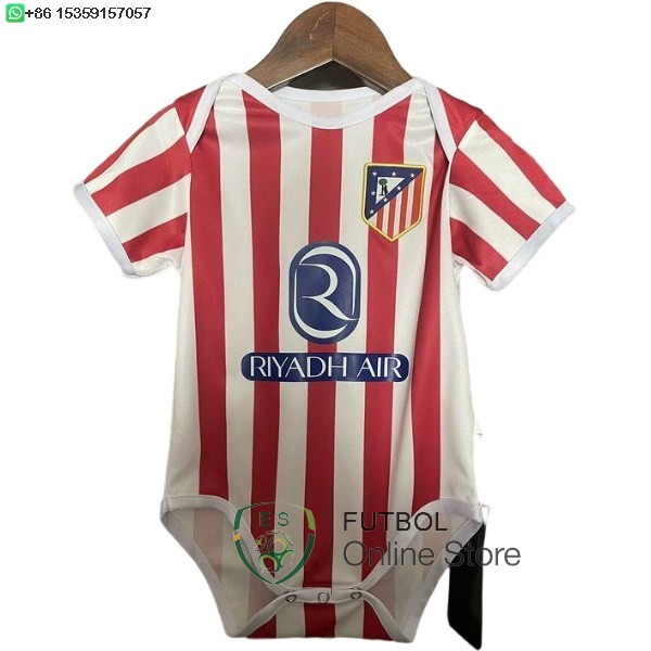 Camiseta Onesies Atletico Madrid Ninos 25/2026 Primera Camiseta Onesies Atletico Madrid Ninos 25/2026 Primera