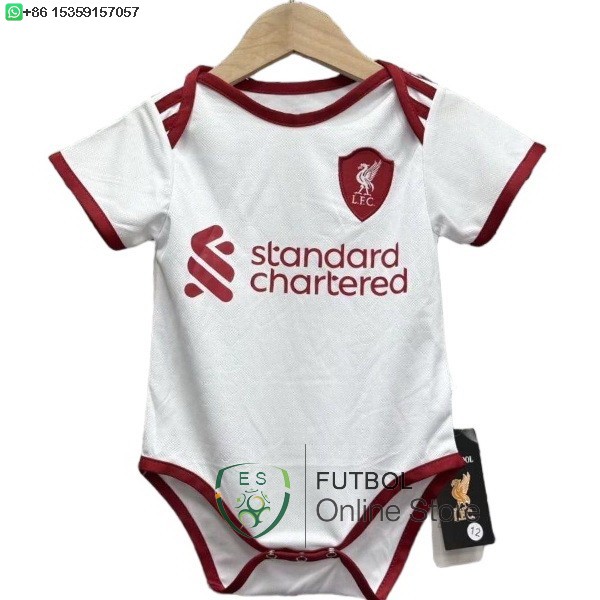 Camiseta Onesies Liverpool Ninos 25/2026 Segunda Camiseta Onesies Liverpool Ninos 25/2026 Segunda