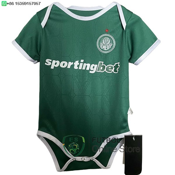 Camiseta Onesies Palmeiras Ninos 25/2026 Primera Camiseta Onesies Palmeiras Ninos 25/2026 Primera
