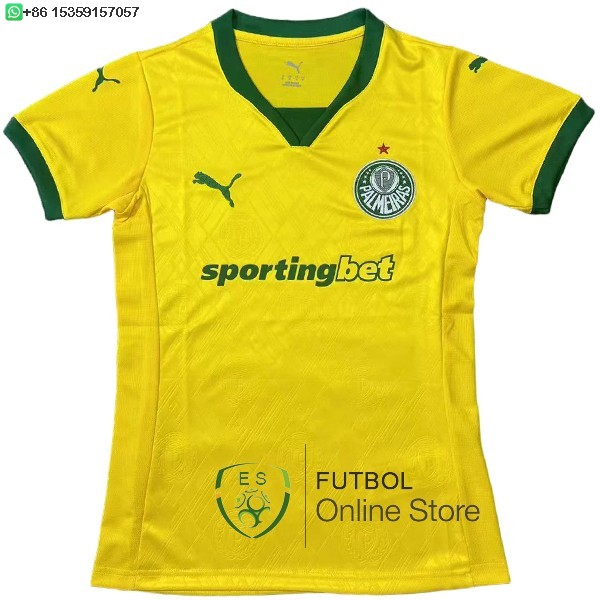 Camiseta Palmeiras Mujer 25/2026 Tercera