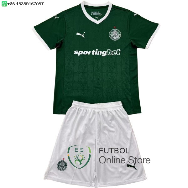 Camiseta Palmeiras Ninos 25/2026 Primera Camiseta Palmeiras Ninos 25/2026 Primera