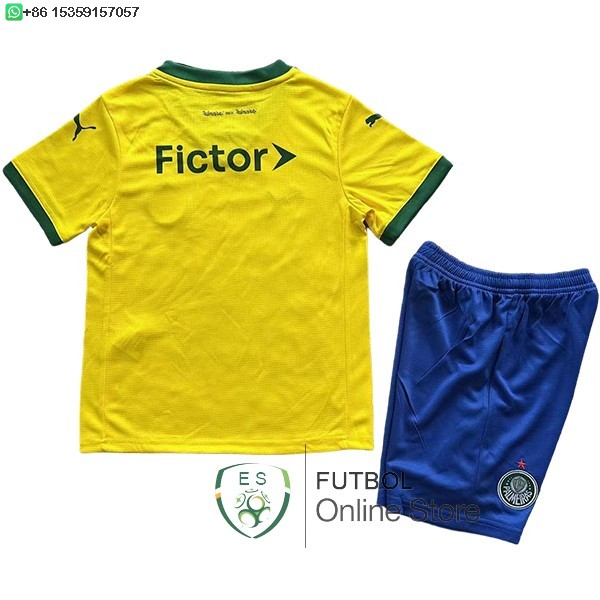 Camiseta Palmeiras Ninos 25/2026 Tercera