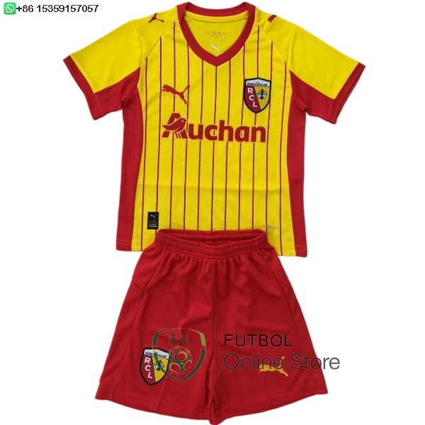 Camiseta RC Lens Ninos 25/2026 Primera