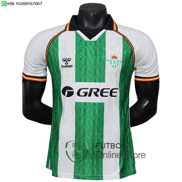 Camiseta Real Betis 25/2026 Especial Jugadores Blanco II Verde Camiseta Real Betis 25/2026 Especial Jugadores Blanco II Verde