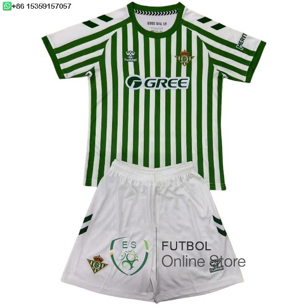 Camiseta Real Betis Conjunto Completo Hombre 24/2025 Primera Camiseta Real Betis Conjunto Completo Hombre 24/2025 Primera