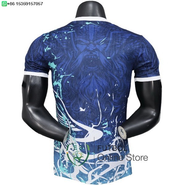 Camiseta Real Madrid 25/2026 Especial Jugadores Azul Blanco