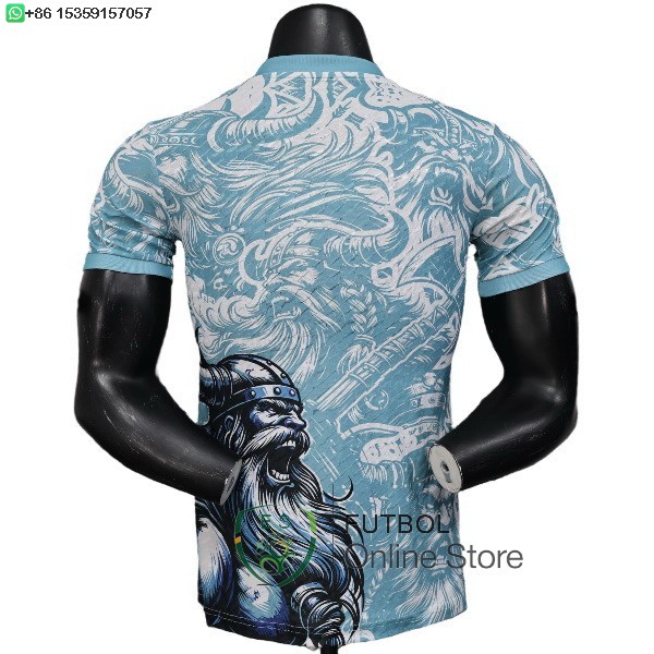 Camiseta Real Madrid 25/2026 Especial Jugadores Azul Claro