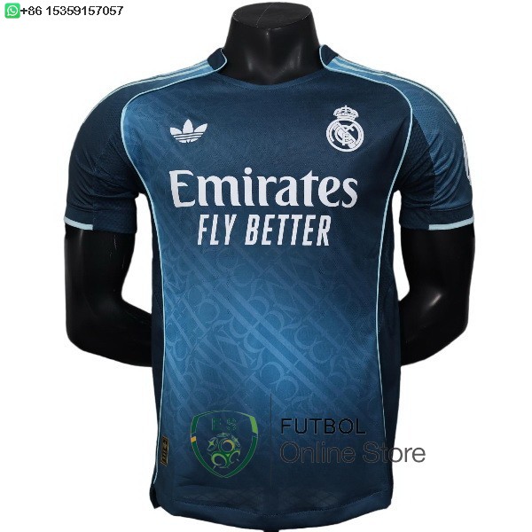 Camiseta Real Madrid 25/2026 Especial Jugadores Azul Marino Camiseta Real Madrid 25/2026 Especial Jugadores Azul Marino