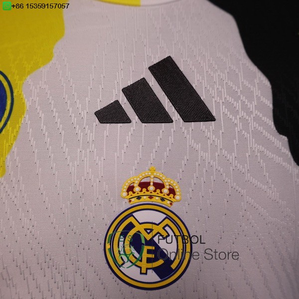 Camiseta Real Madrid 25/2026 Especial Jugadores Blanco