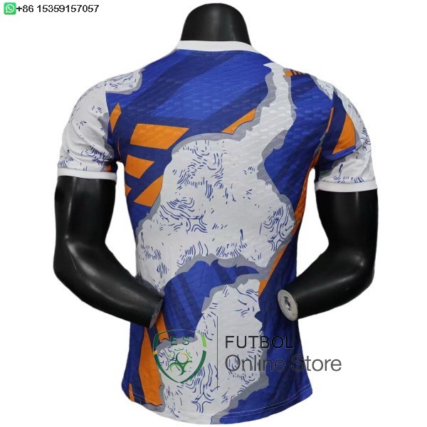 Camiseta Real Madrid 25/2026 Especial Jugadores Blanco Azul