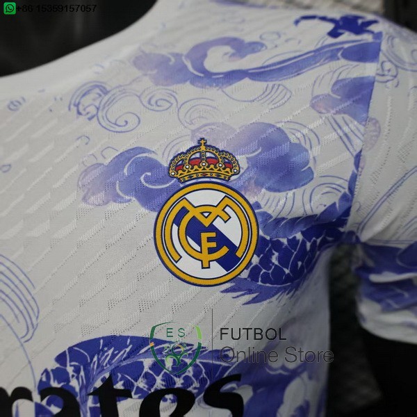 Camiseta Real Madrid 25/2026 Especial Jugadores Blanco I Purpura