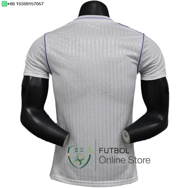Camiseta Real Madrid 25/2026 Especial Jugadores Blanco Purpura