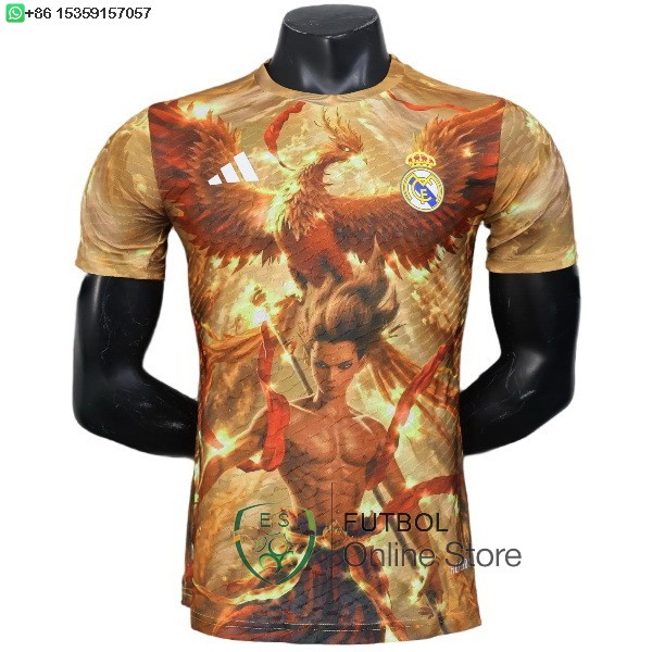 Camiseta Real Madrid 25/2026 Especial Jugadores Naranja