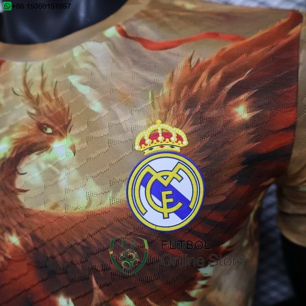Camiseta Real Madrid 25/2026 Especial Jugadores Naranja