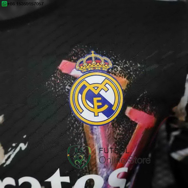 Camiseta Real Madrid 25/2026 Especial Jugadores Negro