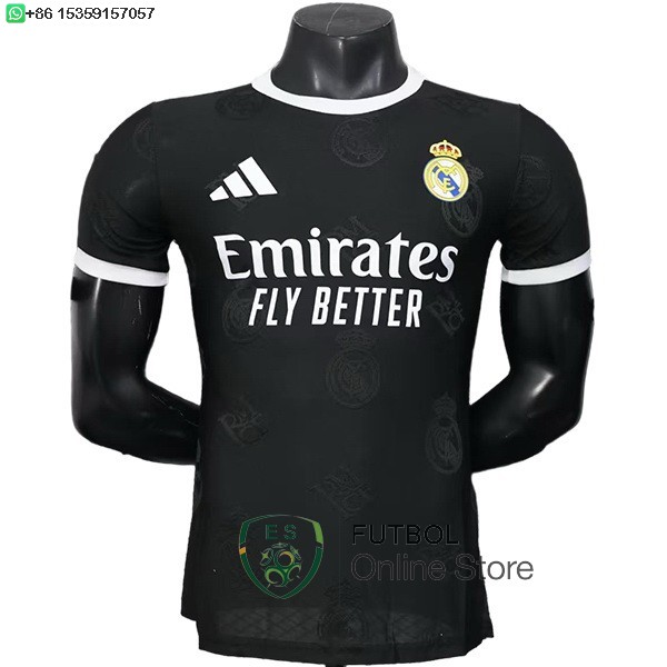 Camiseta Real Madrid 25/2026 Especial Jugadores Negro