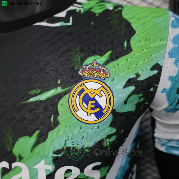 Camiseta Real Madrid 25/2026 Especial Jugadores Negro