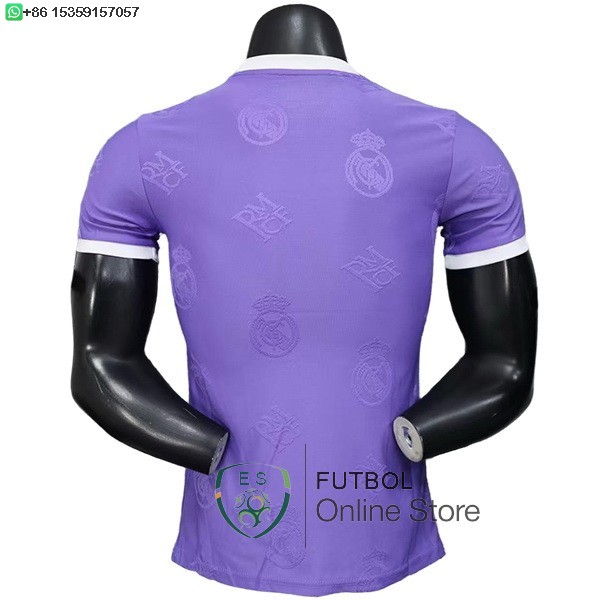 Camiseta Real Madrid 25/2026 Especial Jugadores Purpura III Blanco