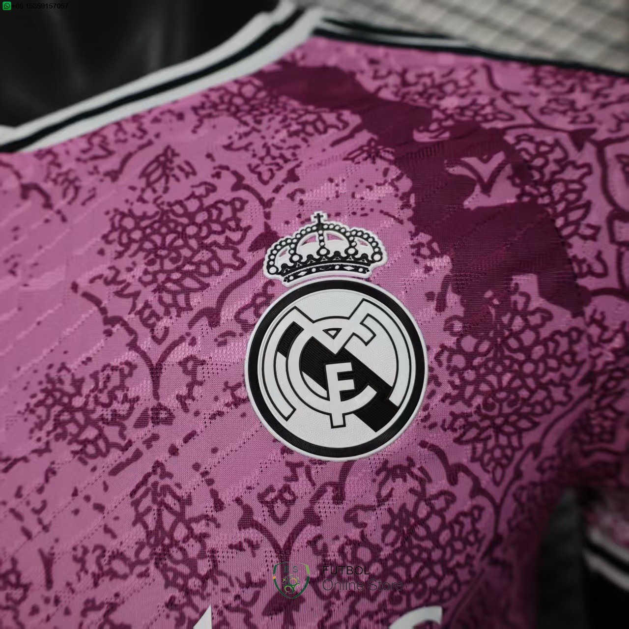 Camiseta Real Madrid 25/2026 Especial Jugadores Purpura Rosa Blanco