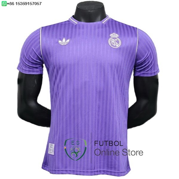 Camiseta Real Madrid 25/2026 Especial Jugadores Purpurao Camiseta Real Madrid 25/2026 Especial Jugadores Purpurao