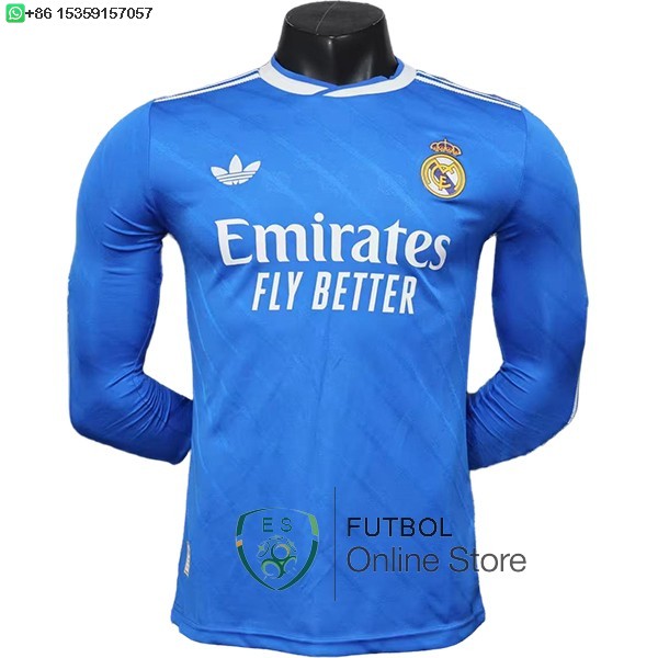 Camiseta Real Madrid 25/2026 ML Tercera Jugadores Camiseta Real Madrid 25/2026 ML Tercera Jugadores
