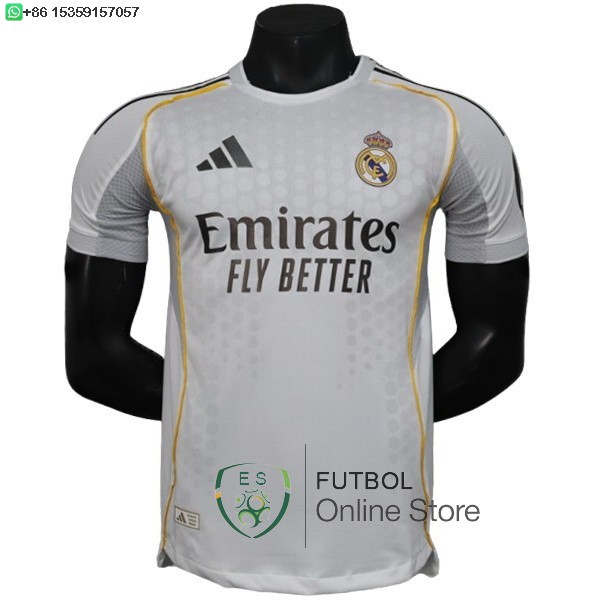 Camiseta Real Madrid 25/2026 Primera Jugadores Camiseta Real Madrid 25/2026 Primera Jugadores
