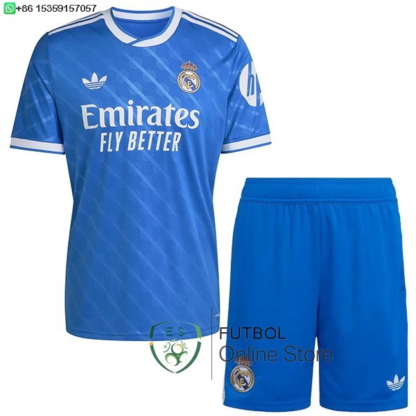 Camiseta Real Madrid Ninos 25/2026 Tercera