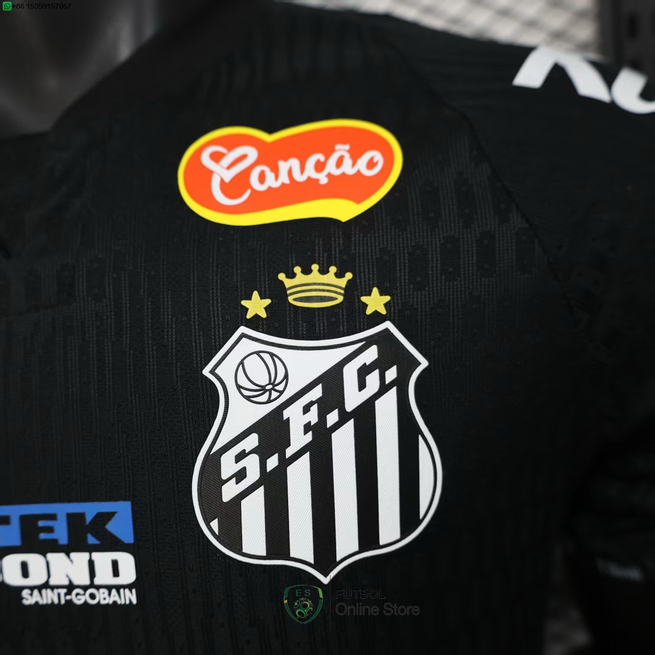 Camiseta Santos 25/2026 Especial Jugadores I Negro
