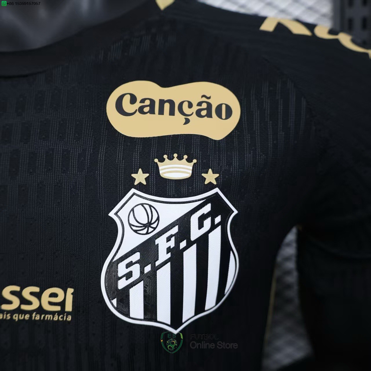 Camiseta Santos 25/2026 Especial Jugadores Negro
