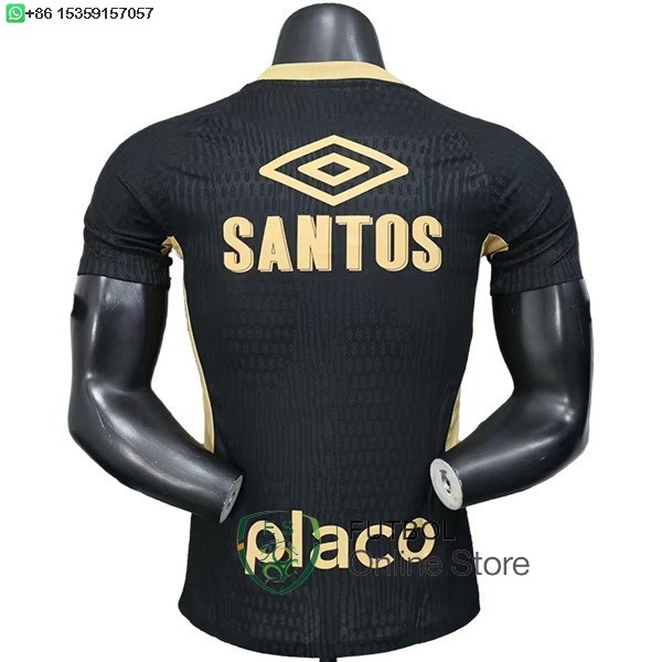 Camiseta Santos 25/2026 Especial Jugadores Negro