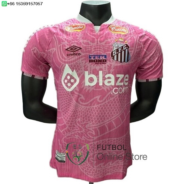 Camiseta Santos 25/2026 Especial Jugadores Rosa Camiseta Santos 25/2026 Especial Jugadores Rosa