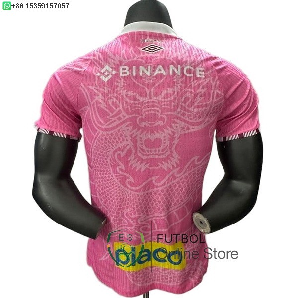 Camiseta Santos 25/2026 Especial Jugadores Rosa