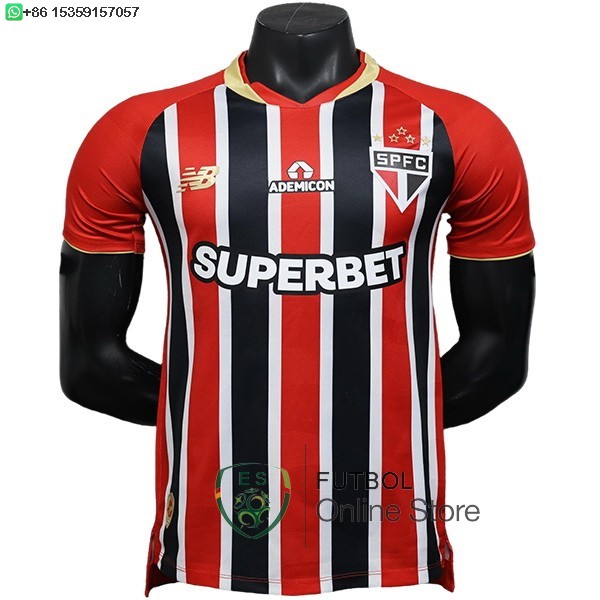 Camiseta Sao Paulo 25/2026 Segunda Jugadores Camiseta Sao Paulo 25/2026 Segunda Jugadores