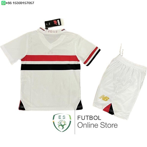 Camiseta Sao Paulo Ninos 25/2026 Primera