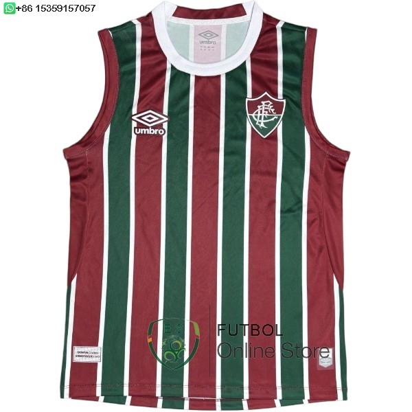 Camiseta Sin Mangas Fluminense 25/2026 Primera Camiseta Sin Mangas Fluminense 25/2026 Primera