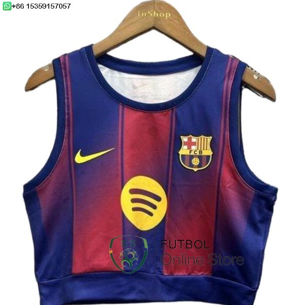 Camiseta Sin Mangas Mujer Barcelona 25/2026 Primera